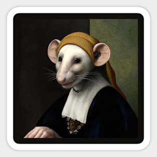 lady opossum Sticker